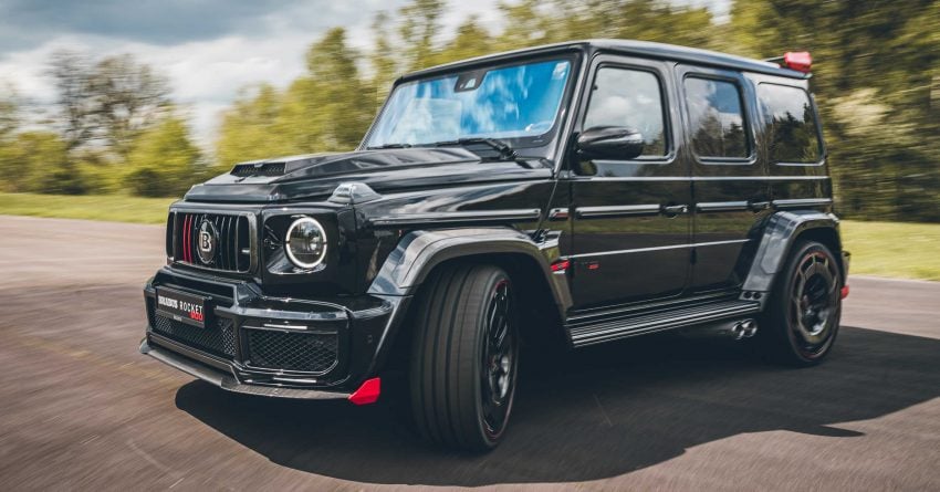 Brabus 900 Rocket Edition, 基于G 63爆改升级3.7秒破百 156801