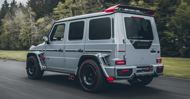 Brabus 900 Rocket Edition, 基于G 63爆改升级3.7秒破百