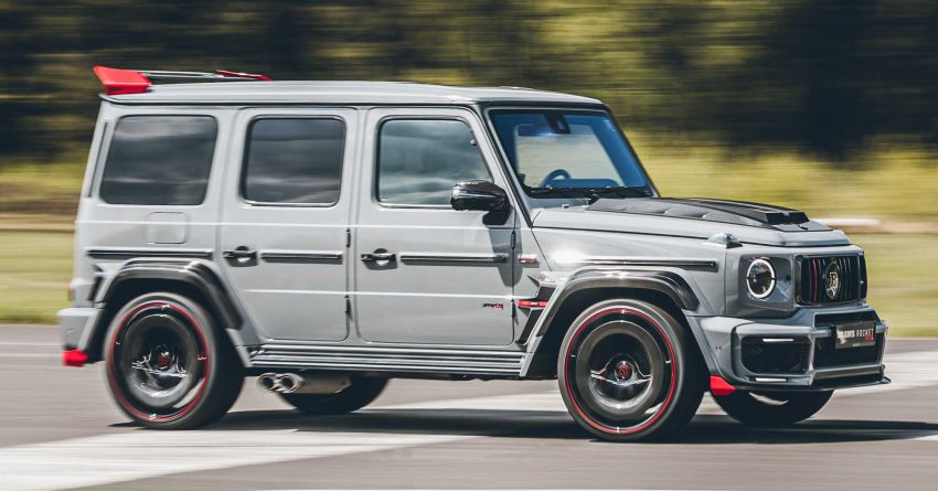 Brabus 900 Rocket Edition, 基于G 63爆改升级3.7秒破百 156893