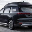 Kia Carnival Hi Limousine Premium Lounge 四人座豪华MPV韩国上市, 搭配足部按摩器, 售价仅Lexus LM的三分一