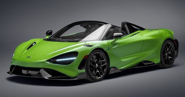 2.8秒破百! 敞篷版 McLaren 765LT Spider 限量765辆面世