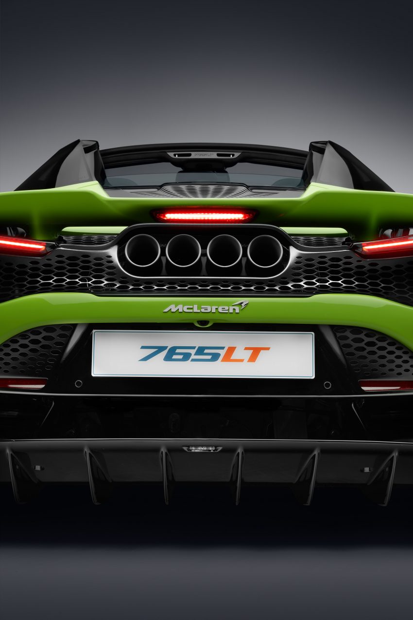 2.8秒破百! 敞篷版 McLaren 765LT Spider 限量765辆面世 158235
