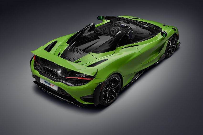 2.8秒破百! 敞篷版 McLaren 765LT Spider 限量765辆面世 158224