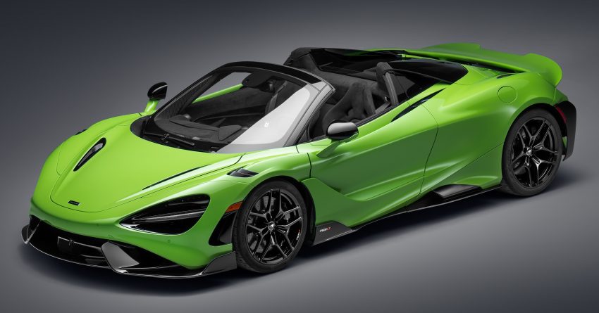 2.8秒破百! 敞篷版 McLaren 765LT Spider 限量765辆面世 158228
