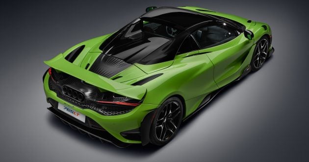 2.8秒破百! 敞篷版 McLaren 765LT Spider 限量765辆面世