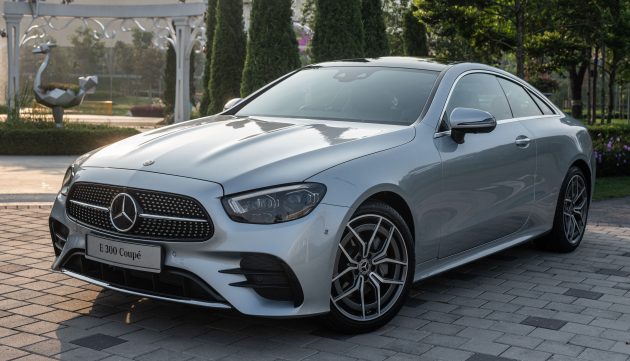 2021 C238 Mercedes-Benz E 300 AMG Line Coupe 小改款本地上市, 2.0T引擎6.4秒破百, 单一等级售价49.5万令吉