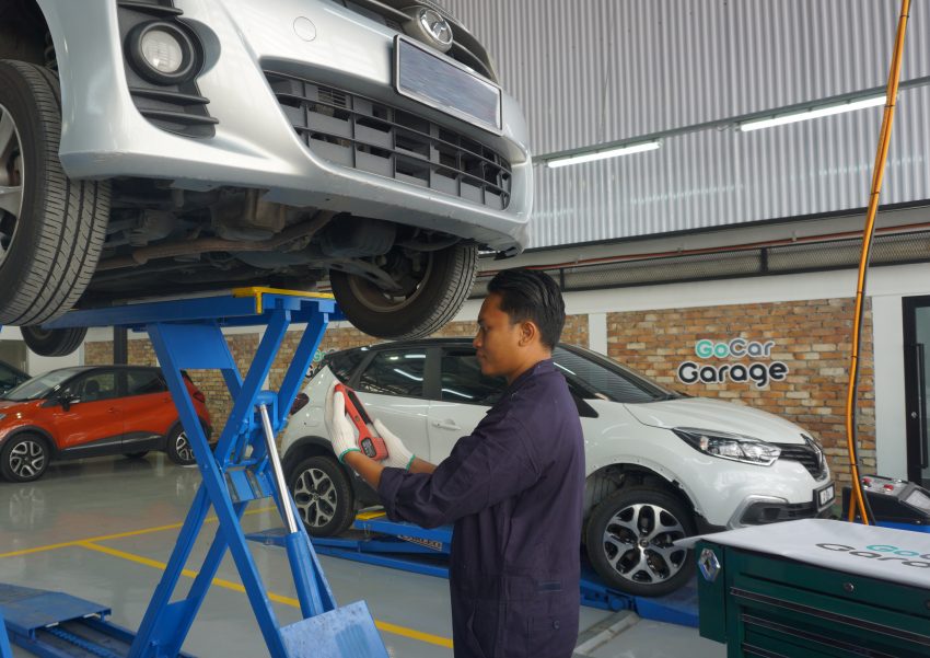GoCar Garage 线上保养与维修汽车服务, 透过手机App预约和安排汽车保养与维修, 可上门取车并支持线上支付 158585