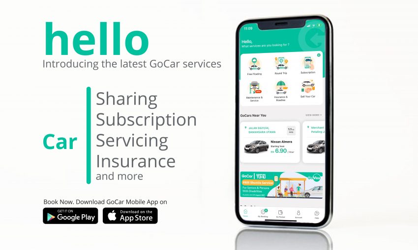 GoCar Garage 线上保养与维修汽车服务, 透过手机App预约和安排汽车保养与维修, 可上门取车并支持线上支付 158580