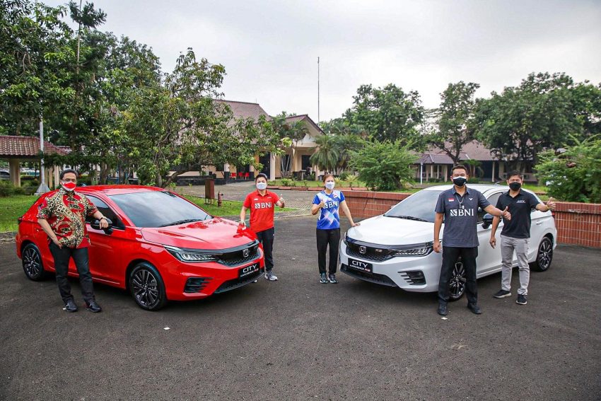 奥运羽球女双金牌得主获奖赏 Honda City Hatchback RS 159207