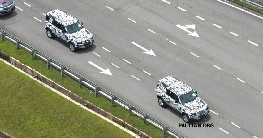全新 Land Rover Defender 现身大马路测, 近期内将上市 159173