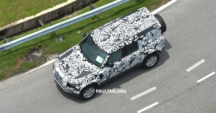 全新 Land Rover Defender 现身大马路测, 近期内将上市 159174