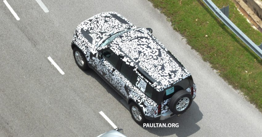 全新 Land Rover Defender 现身大马路测, 近期内将上市 159175