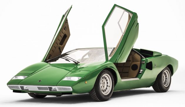 Lamborghini Countach LPI800-4宣传照曝光, 向经典致敬
