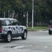 全新 Land Rover Defender 现身大马路测, 近期内将上市