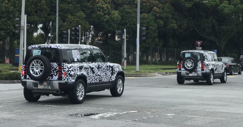 全新 Land Rover Defender 现身大马路测, 近期内将上市 159179