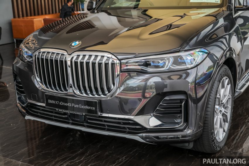 新车实拍: 2021 BMW X7 xDrive40i G07 CKD, 售价65万起 160424
