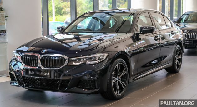 新车实拍: 2021 BMW 330Li M Sport G28, 售价27.7万起