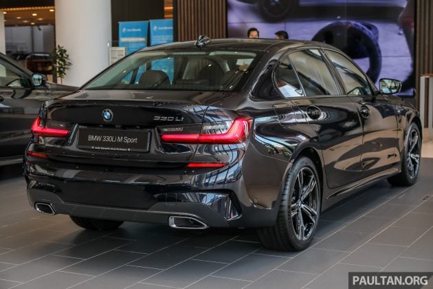 新车实拍: 2021 BMW 330Li M Sport G28, 售价27.7万起