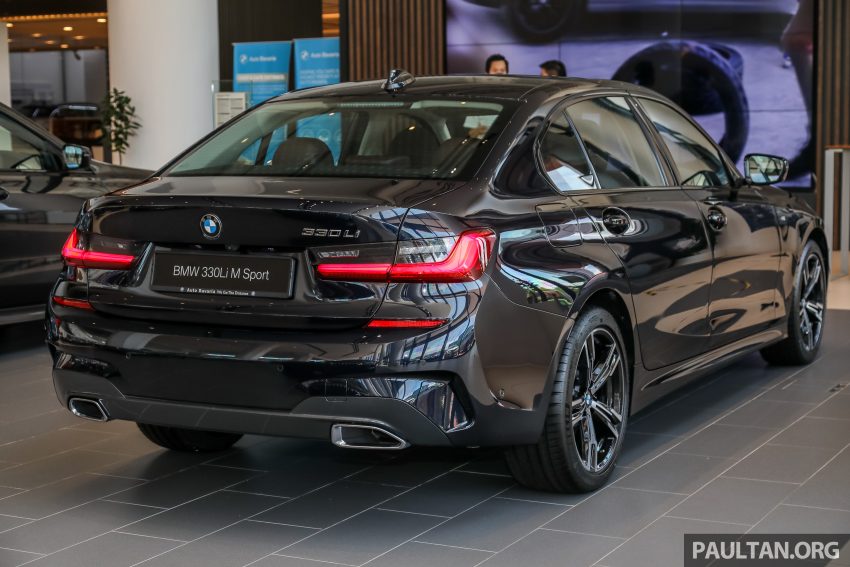 新车实拍: 2021 BMW 330Li M Sport G28, 售价27.7万起 159747