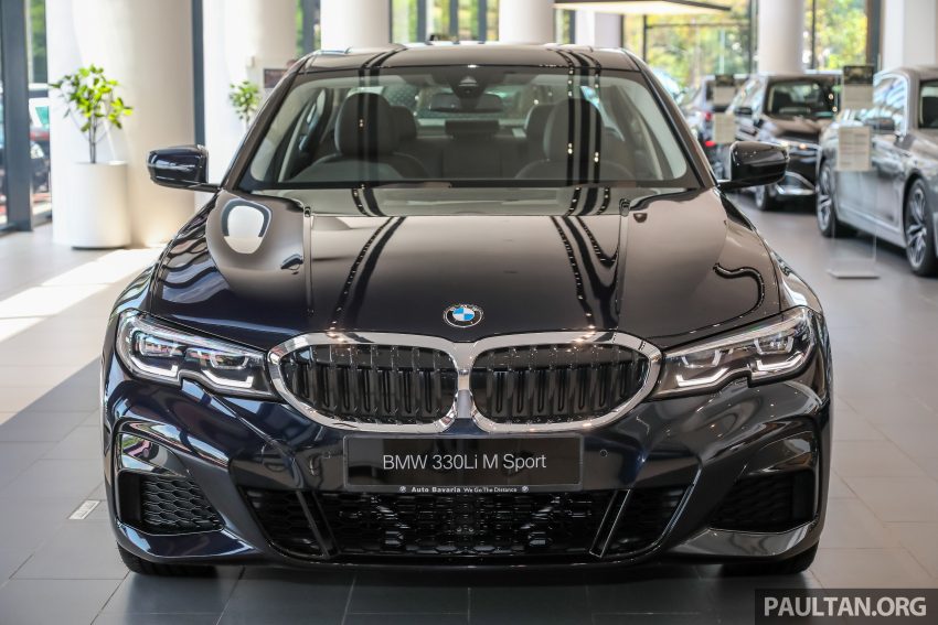 新车实拍: 2021 BMW 330Li M Sport G28, 售价27.7万起 159748
