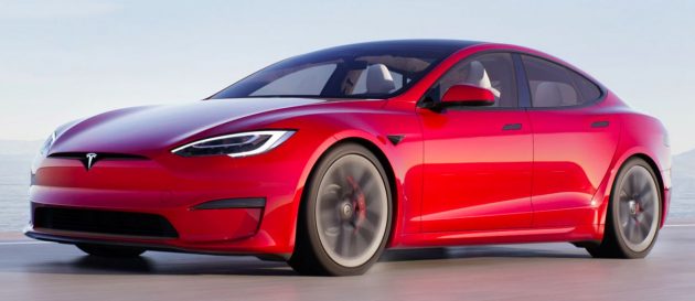 Tesla Model S Plaid 成纽柏林北赛道单圈最速量产电动车