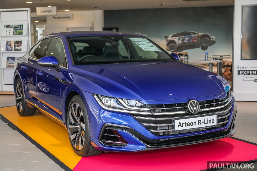 2021 Volkswagen Arteon R-Line 2.0 TSI 4Motion 小改款本地新车完整实拍, 280匹马力350Nm扭力, 售价24.7万令吉 159858