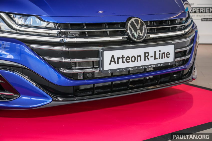 2021 Volkswagen Arteon R-Line 2.0 TSI 4Motion 小改款本地新车完整实拍, 280匹马力350Nm扭力, 售价24.7万令吉 159867