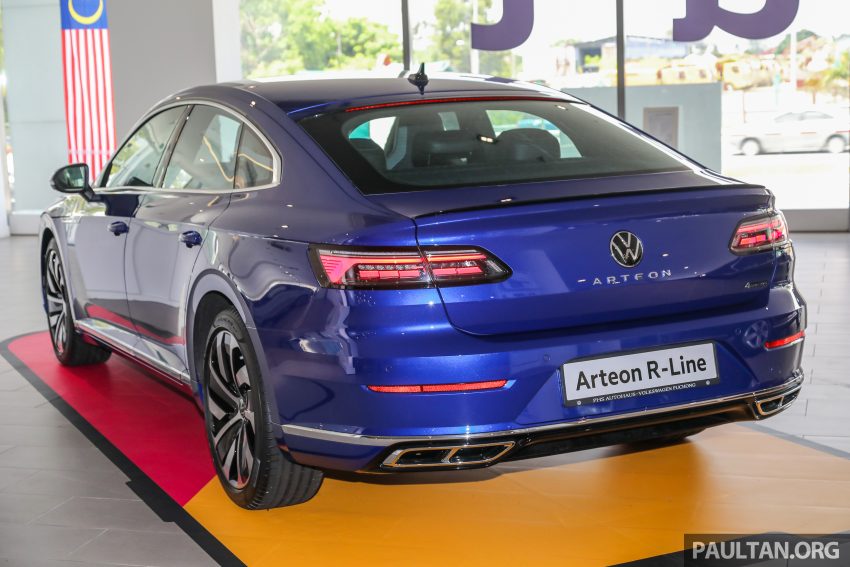 2021 Volkswagen Arteon R-Line 2.0 TSI 4Motion 小改款本地新车完整实拍, 280匹马力350Nm扭力, 售价24.7万令吉 159859