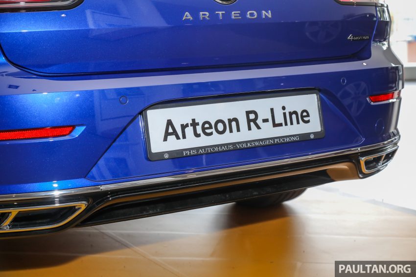 2021 Volkswagen Arteon R-Line 2.0 TSI 4Motion 小改款本地新车完整实拍, 280匹马力350Nm扭力, 售价24.7万令吉 159878