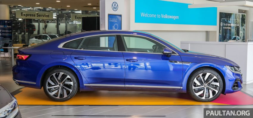 2021 Volkswagen Arteon R-Line 2.0 TSI 4Motion 小改款本地新车完整实拍, 280匹马力350Nm扭力, 售价24.7万令吉 159860