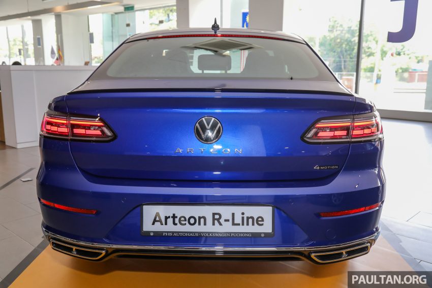 2021 Volkswagen Arteon R-Line 2.0 TSI 4Motion 小改款本地新车完整实拍, 280匹马力350Nm扭力, 售价24.7万令吉 159862