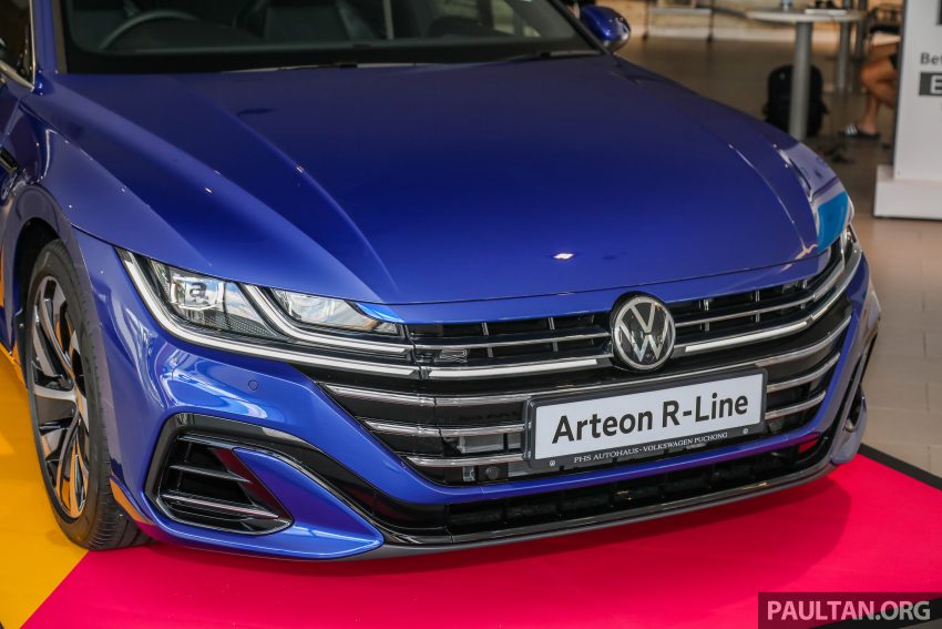 2021 Volkswagen Arteon R-Line 2.0 TSI 4Motion 小改款本地新车完整实拍, 280匹马力350Nm扭力, 售价24.7万令吉 159863