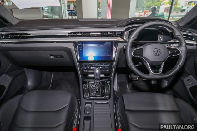 2021 Volkswagen Arteon R-Line 2.0 TSI 4Motion 小改款本地新车完整实拍, 280匹马力350Nm扭力, 售价24.7万令吉