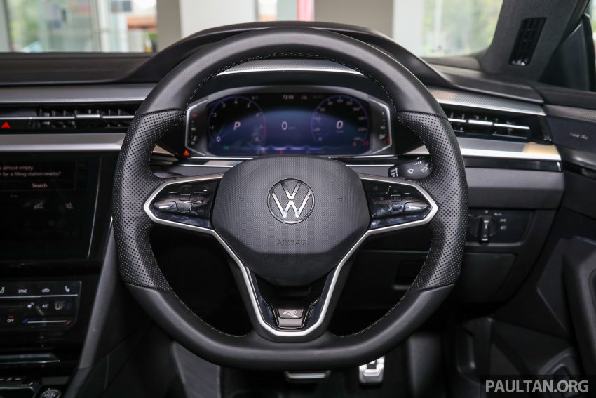 2021 Volkswagen Arteon R-Line 2.0 TSI 4Motion 小改款本地新车完整实拍, 280匹马力350Nm扭力, 售价24.7万令吉 159895