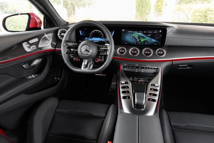 油电版四门跑房! Mercedes-AMG GT 63 S E Performance 全球首发, 4.0L V8 双涡轮 PHEV, 843匹马力, 2.9秒破百 159846
