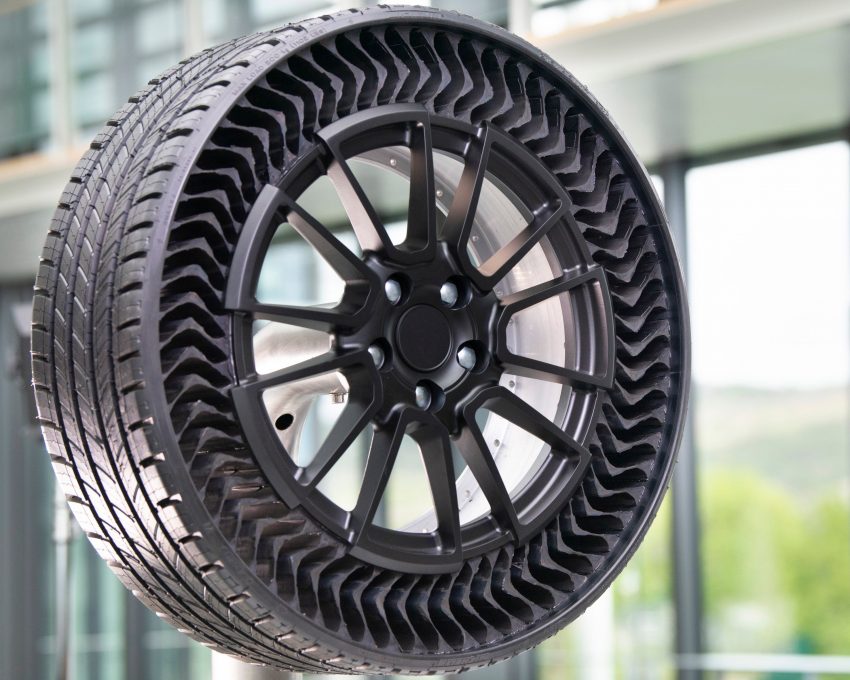 Michelin Uptis 轮胎确认2024年上市, 无需担心刺钉漏风 162321