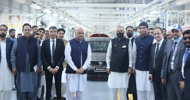 Proton 巴基斯坦新车组装厂正式落成, 首辆 Saga 下线