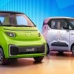 亲民小EV中国上市, 双座五菱 Nano EV 售价仅1.3万令吉