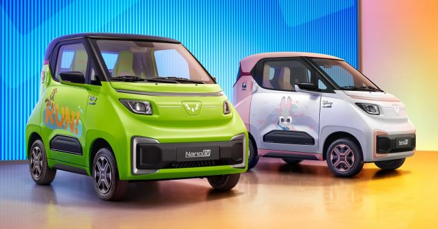 亲民小EV中国上市, 双座五菱 Nano EV 售价仅1.3万令吉