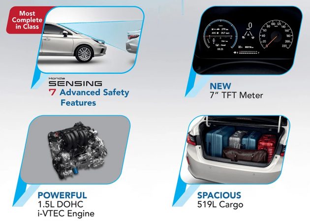 2021 Honda City 1.5L V Sensing 本地上市！搭载 Honda Sensing 驾驶辅助系统和 AEB 自动紧急煞车，售RM90k