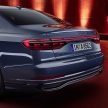 头灯技术再次升级！2022 Audi A8、S8 小改款全球首发