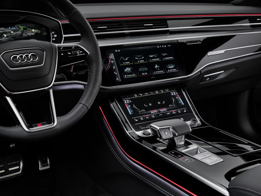 头灯技术再次升级！2022 Audi A8、S8 小改款全球首发 164974