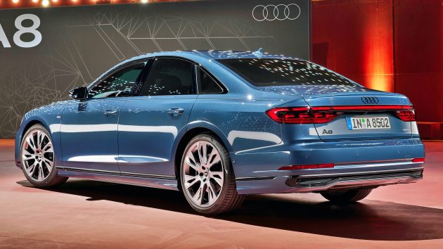 头灯技术再次升级！2022 Audi A8、S8 小改款全球首发