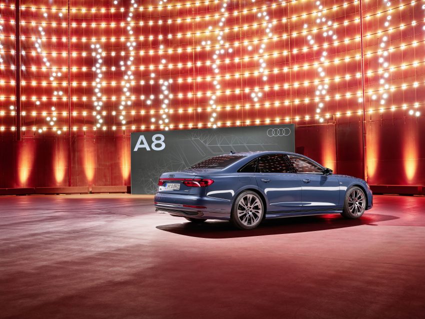 头灯技术再次升级！2022 Audi A8、S8 小改款全球首发 164962