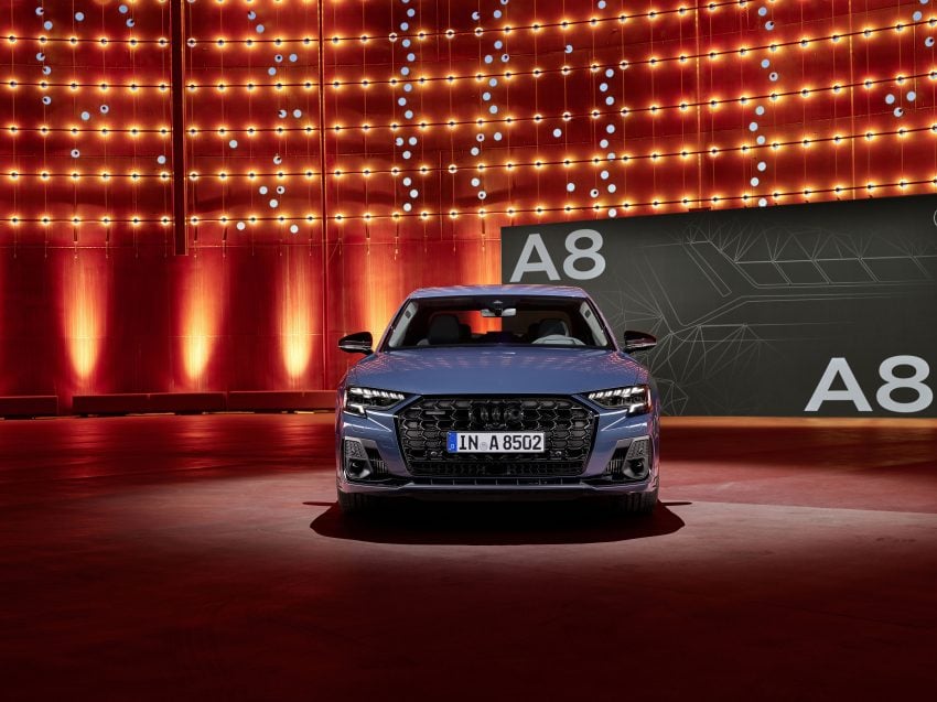 头灯技术再次升级！2022 Audi A8、S8 小改款全球首发 164964