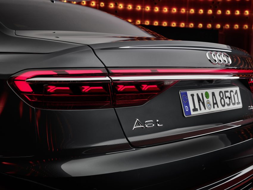 头灯技术再次升级！2022 Audi A8、S8 小改款全球首发 164999