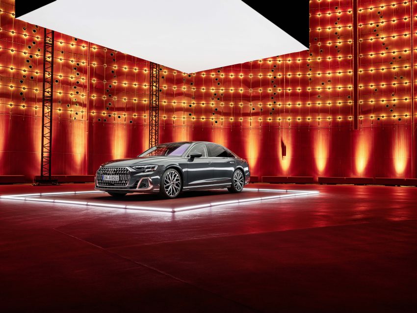 头灯技术再次升级！2022 Audi A8、S8 小改款全球首发 165002