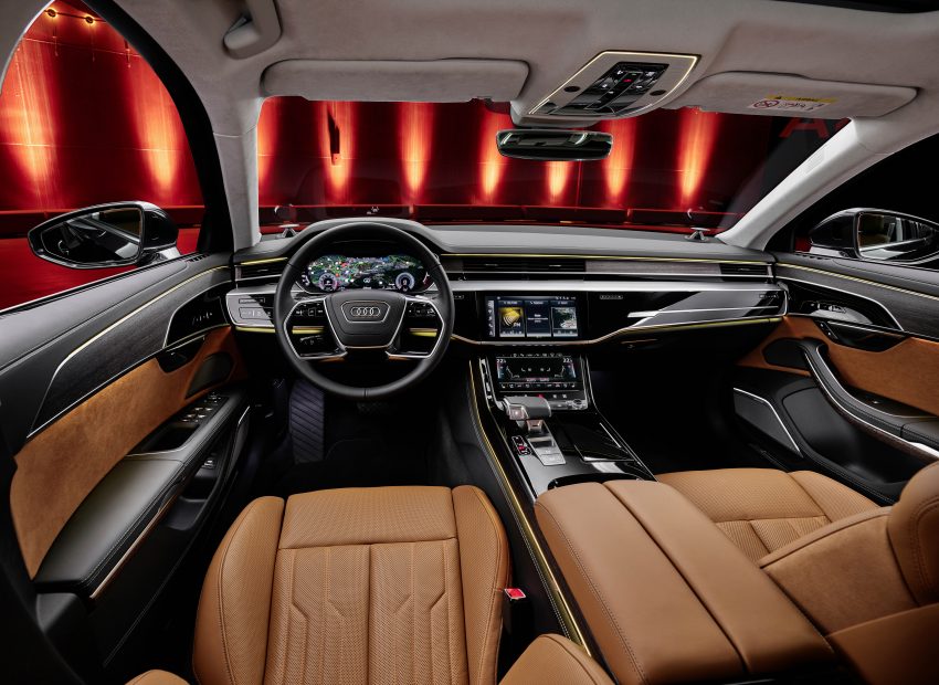 头灯技术再次升级！2022 Audi A8、S8 小改款全球首发 165003