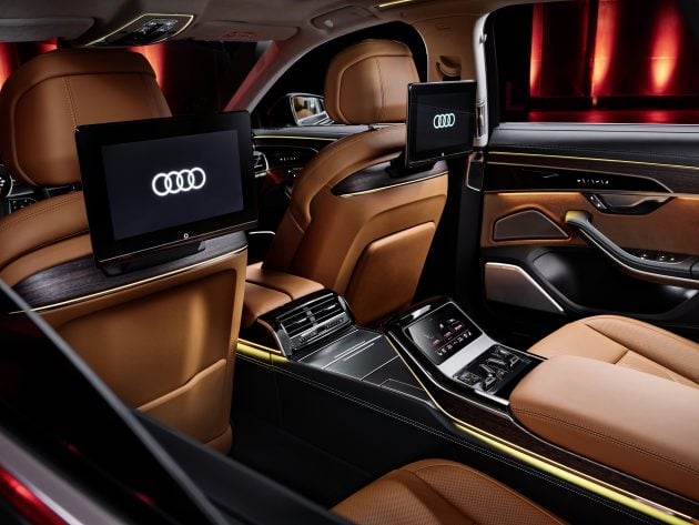 头灯技术再次升级!2022 Audi A8、S8 小改款全球首发