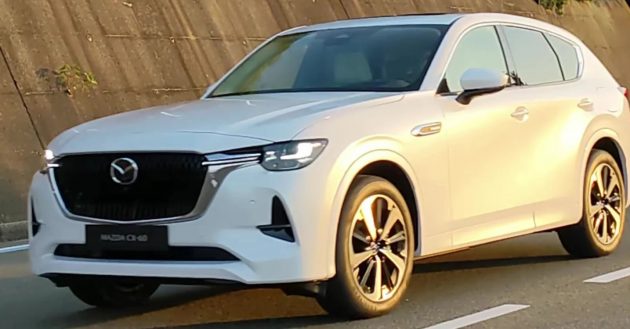 纵置后驱五座SUV！2022 Mazda CX-60 无伪装谍照曝光